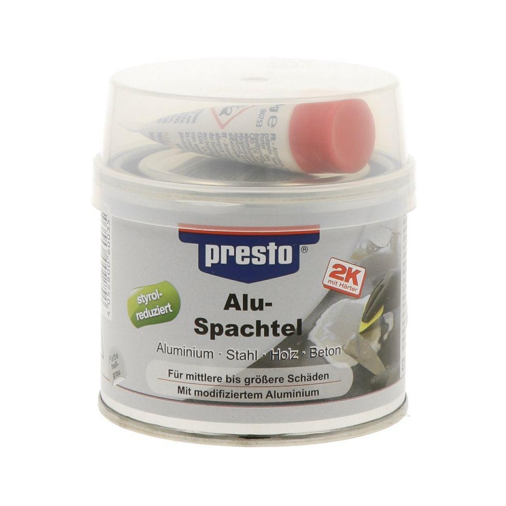 Metallspachtel PRESTO 600351 Alu-Spachtel styrolreduziert 250 g für