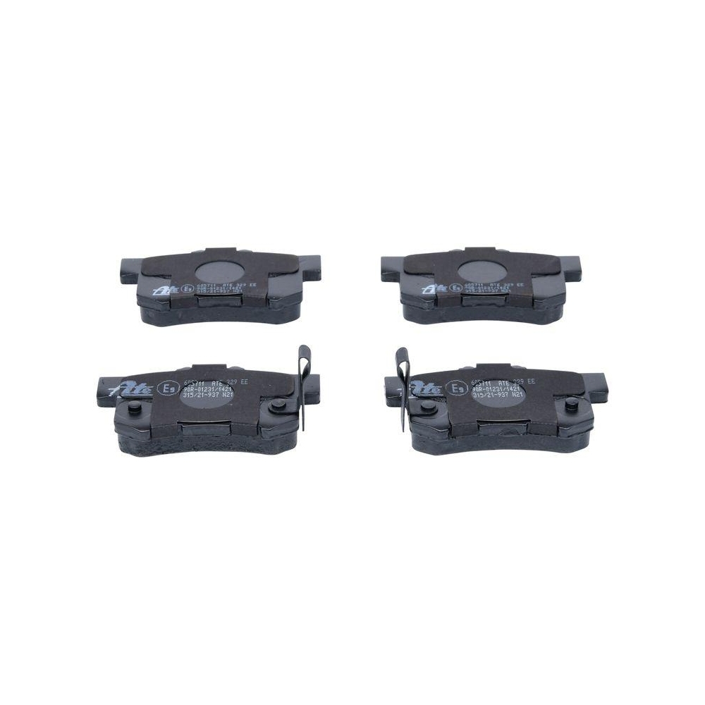 Bremsbelagsatz, Scheibenbremse ATE 13.0460-5711.2 f&uuml;r HONDA, Hinterachse