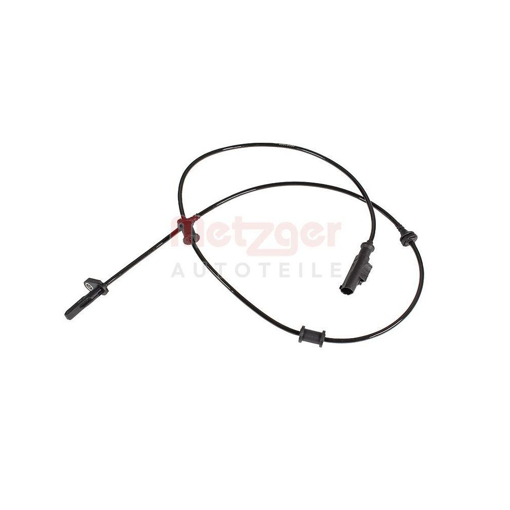 Sensor, Raddrehzahl METZGER 09001600 ORIGINAL ERSATZTEIL f&uuml;r CITRO&Euml;N FIAT OPEL