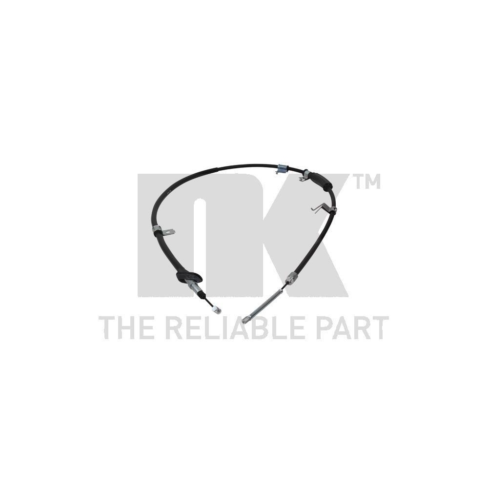 Seilzug, Feststellbremse NK 904026 f&uuml;r MG ROVER, hinten rechts, rechts