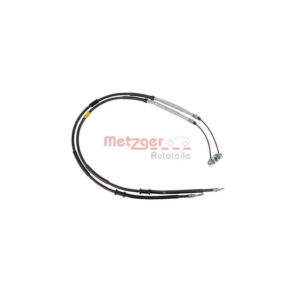 Seilzug, Feststellbremse METZGER 11.5774 f&uuml;r OPEL, hinten links, hinten rechts