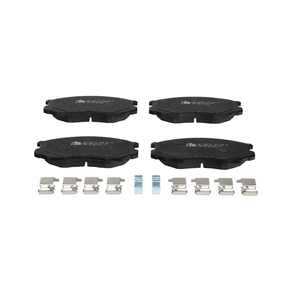 Bremsbelagsatz, Scheibenbremse ATE 13.0460-5713.2 f&uuml;r DAIHATSU, Vorderachse