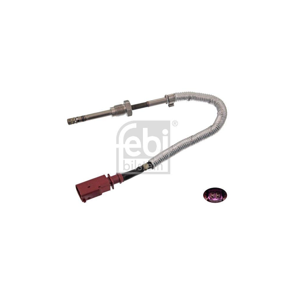 FEBI BILSTEIN Sensor, Abgastemperatur 49278 f&uuml;r AUDI, nach Ru&szlig;partikelfilter