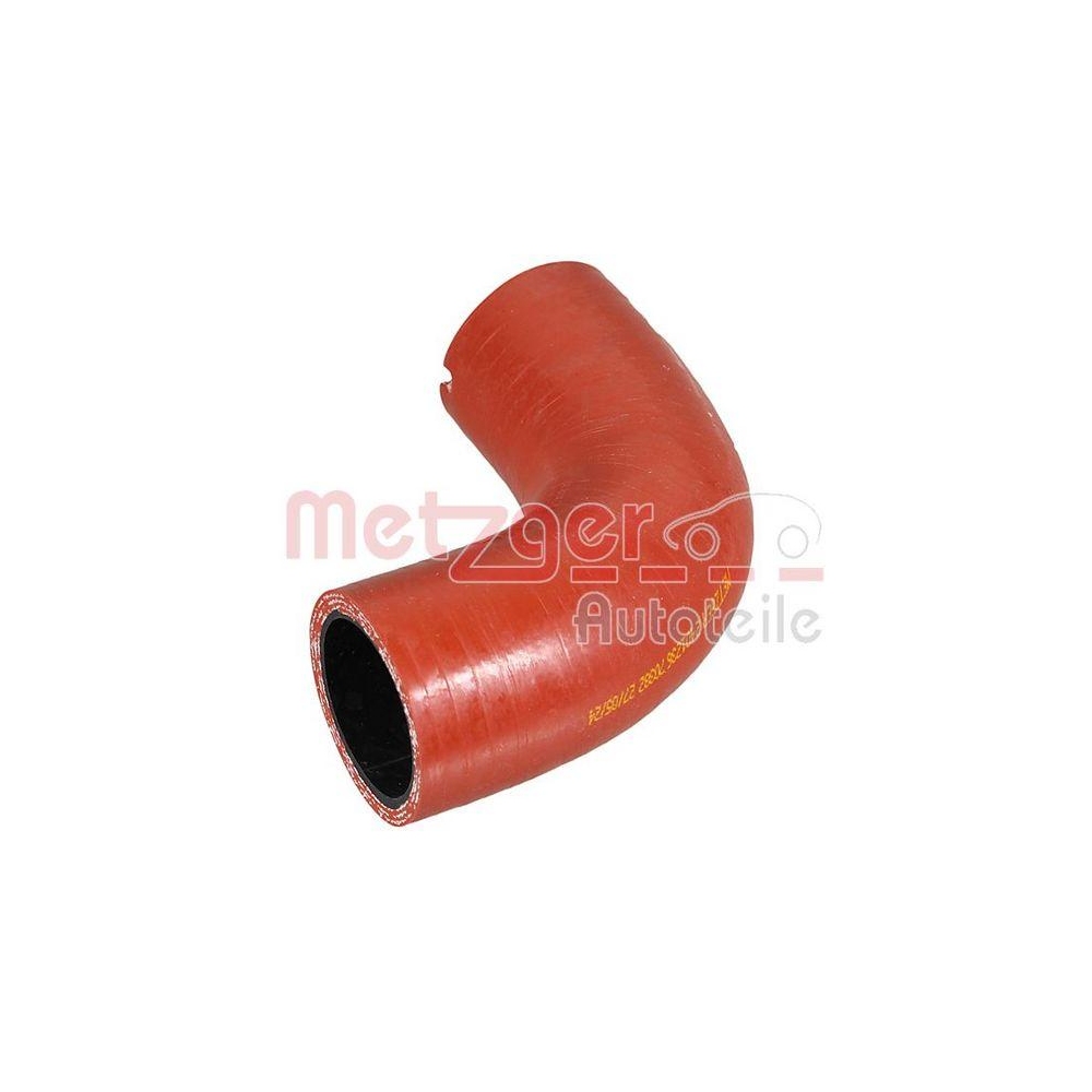 Ladeluftschlauch METZGER 2401236 für LAND ROVER, Ladeluftkühler, rechts, unten
