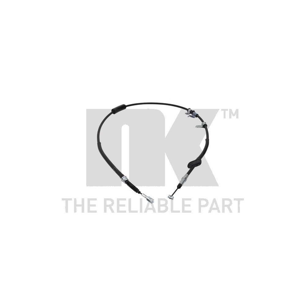 Seilzug, Feststellbremse NK 904028 f&uuml;r MG ROVER, hinten rechts, links, rechts