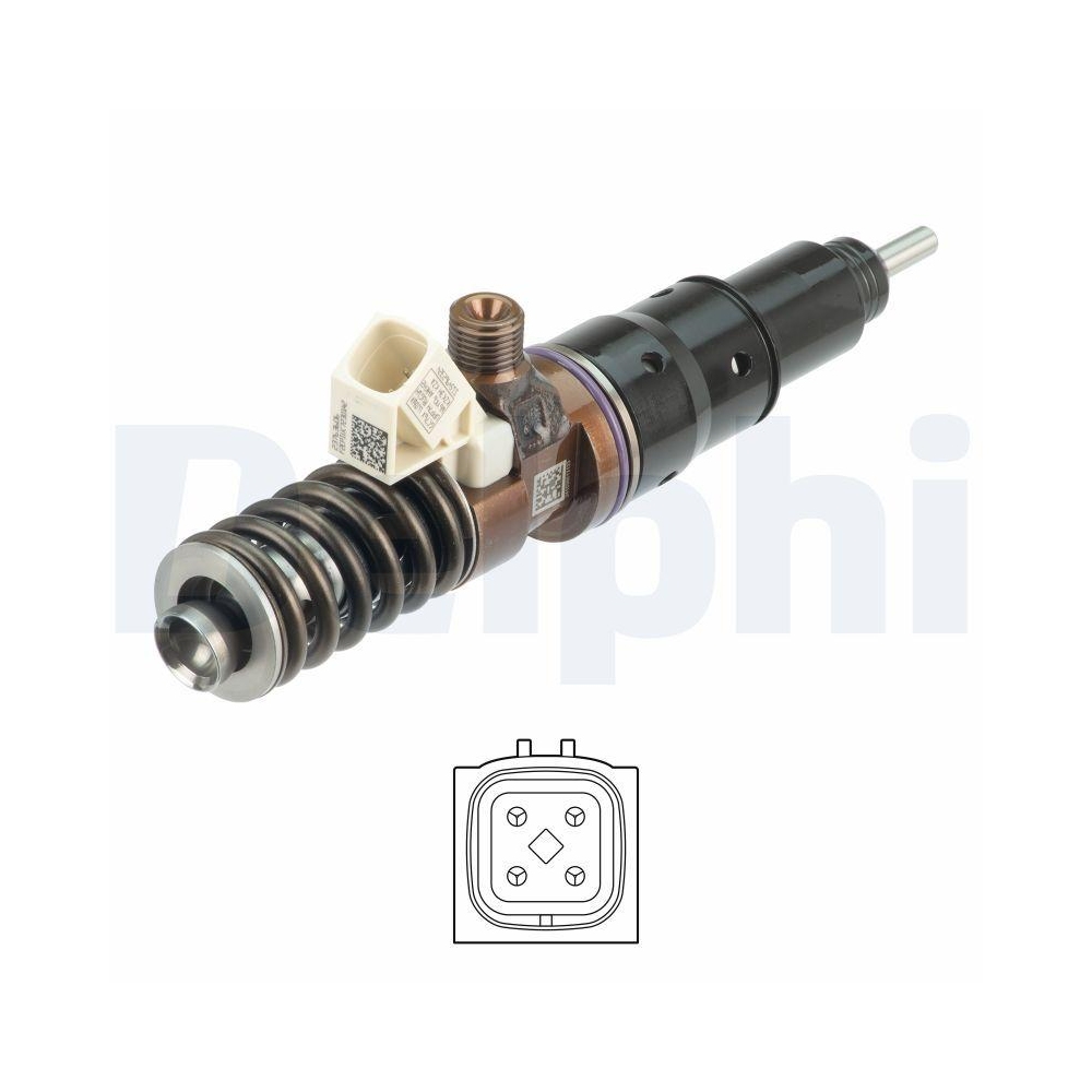 DELPHI 42015559-12B1 Einspritzventil f&uuml;r VOLVO RENAULT TRUCKS