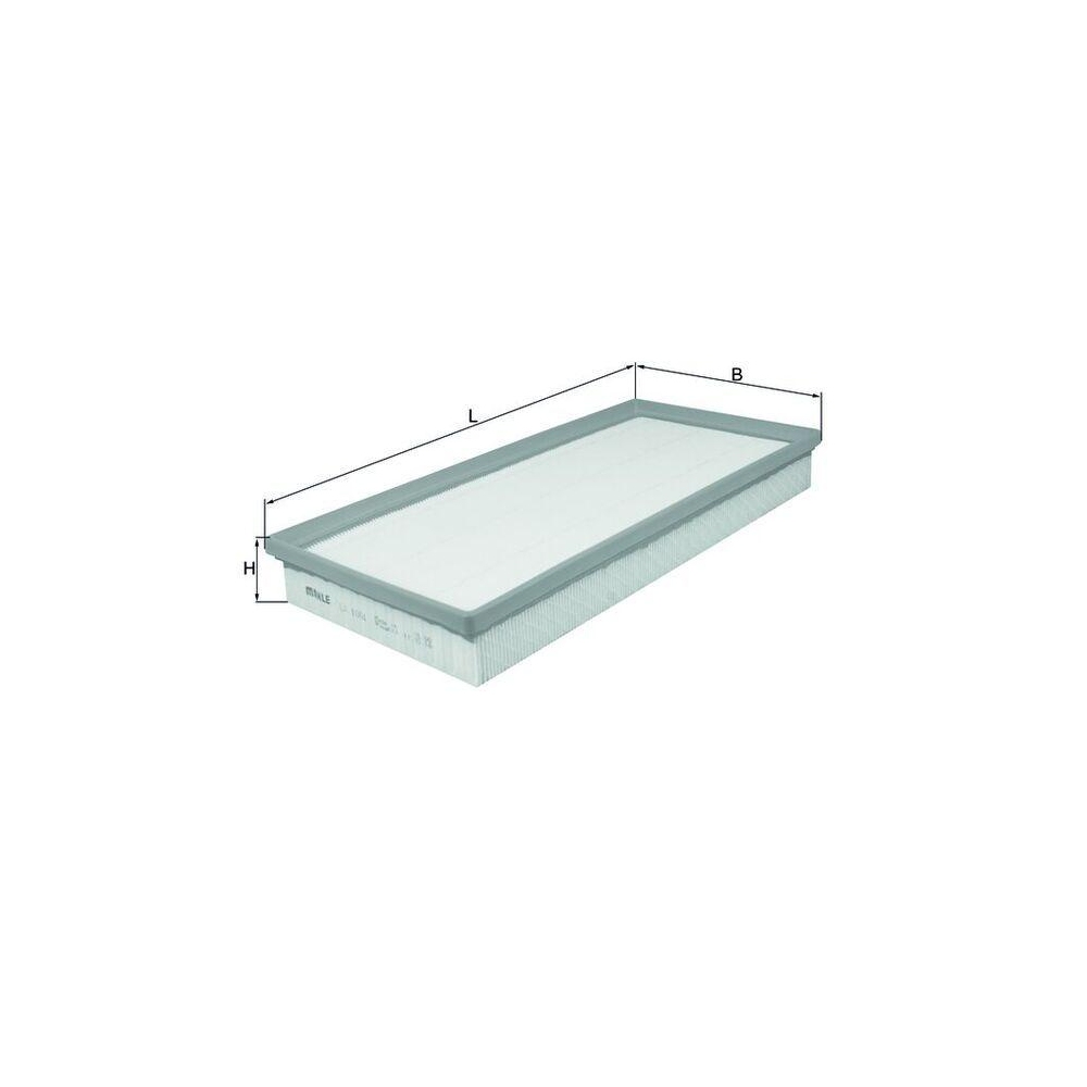 Luftfilter KNECHT LX 1004 f&uuml;r MERCEDES-BENZ