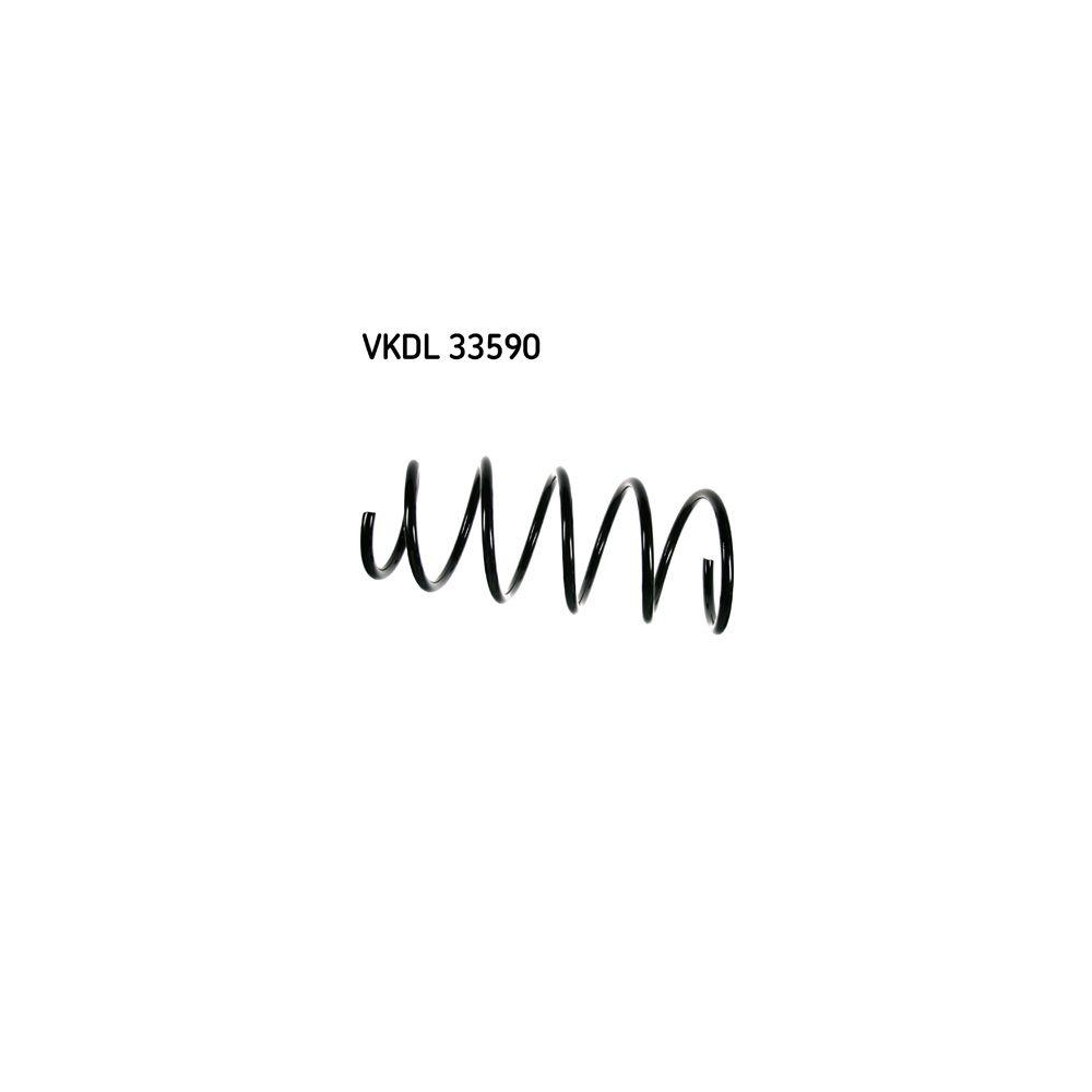 Fahrwerksfeder SKF VKDL 33590 f&uuml;r RENAULT, Vorderachse