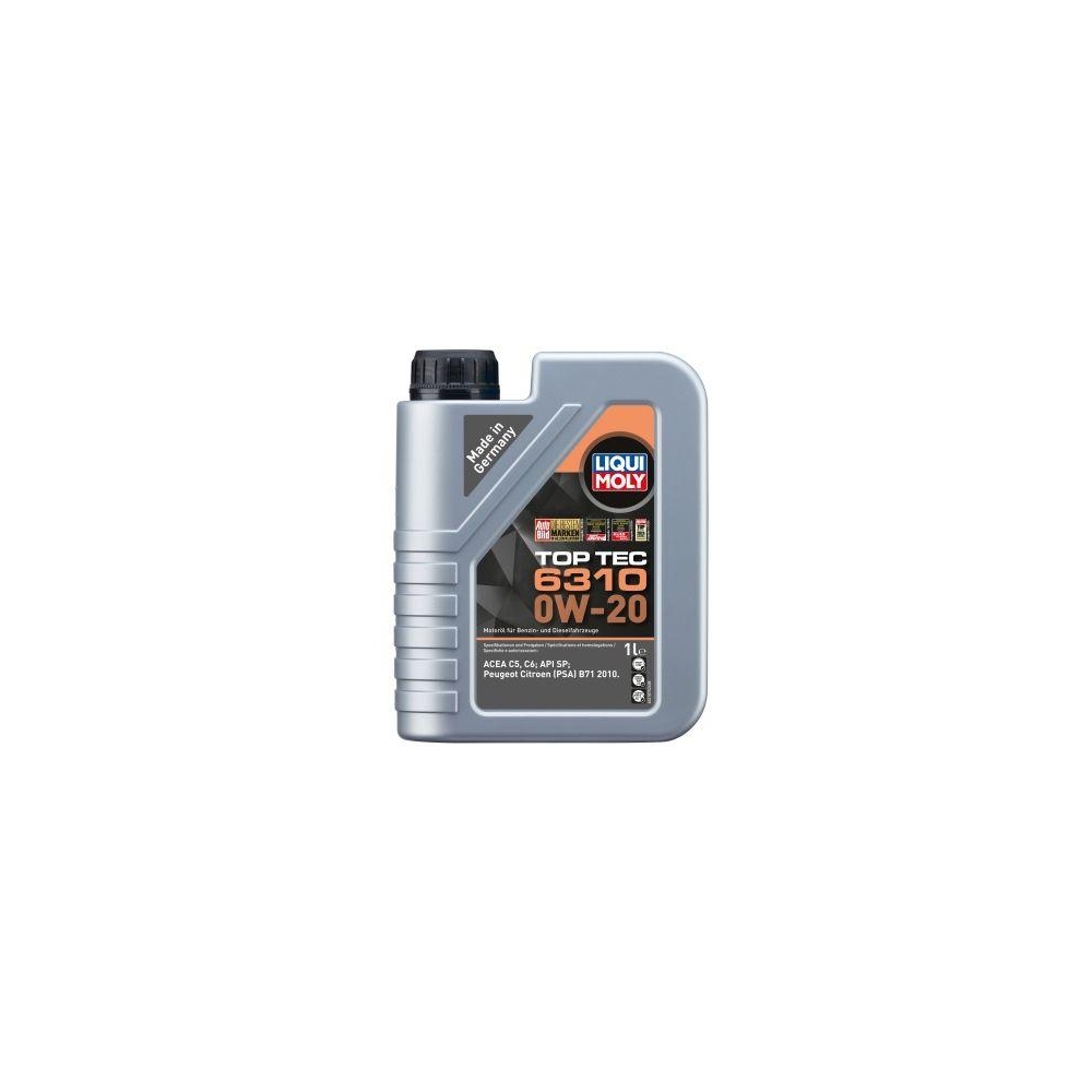 Motoröl LIQUI MOLY 21875 Top Tec 6310 0W-20 für