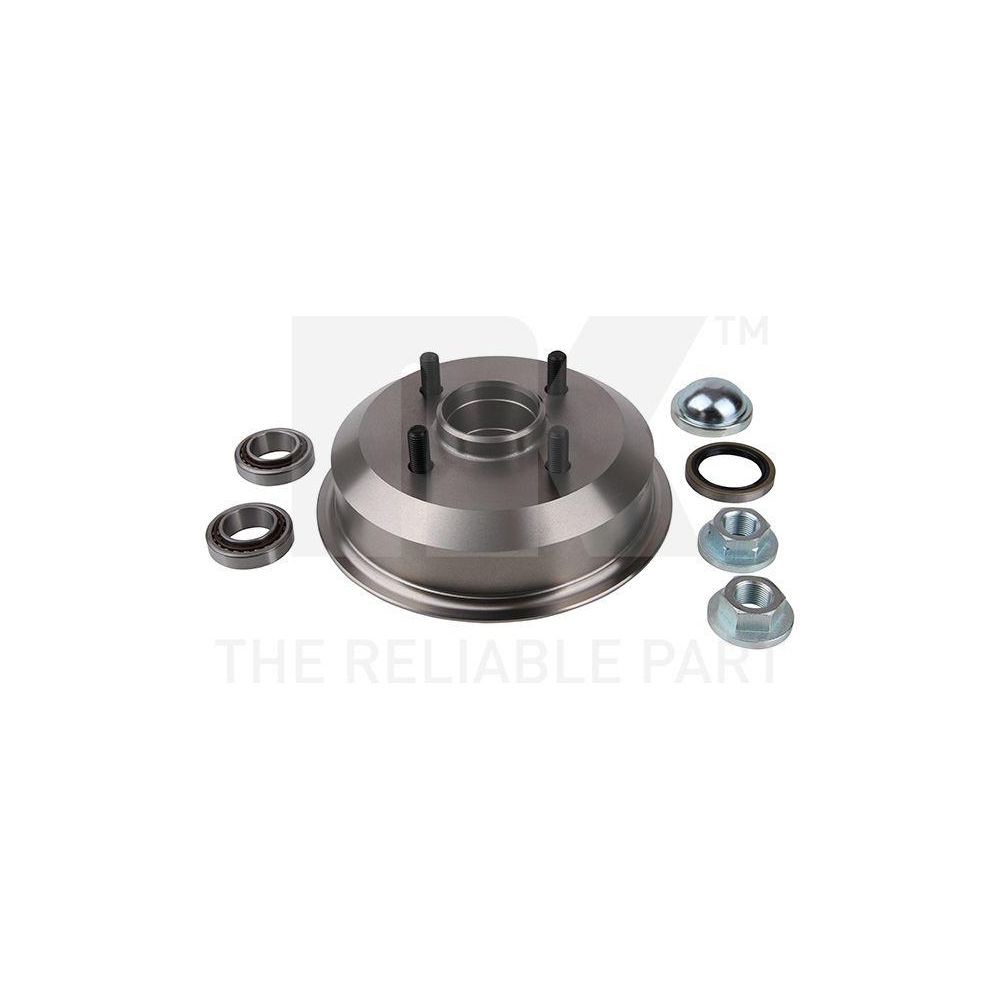 Bremstrommel NK 252539 für FORD MAZDA, Hinterachse