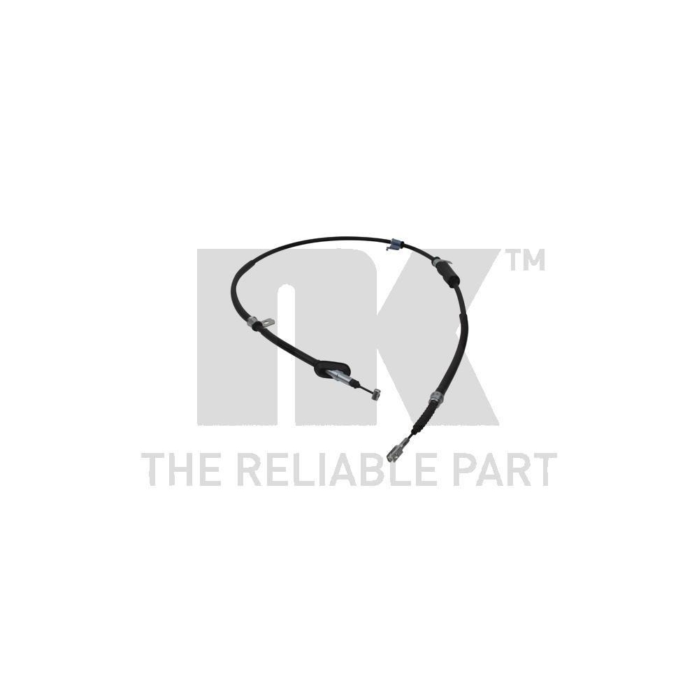 Seilzug, Feststellbremse NK 904029 f&uuml;r MG ROVER, hinten links, links, rechts