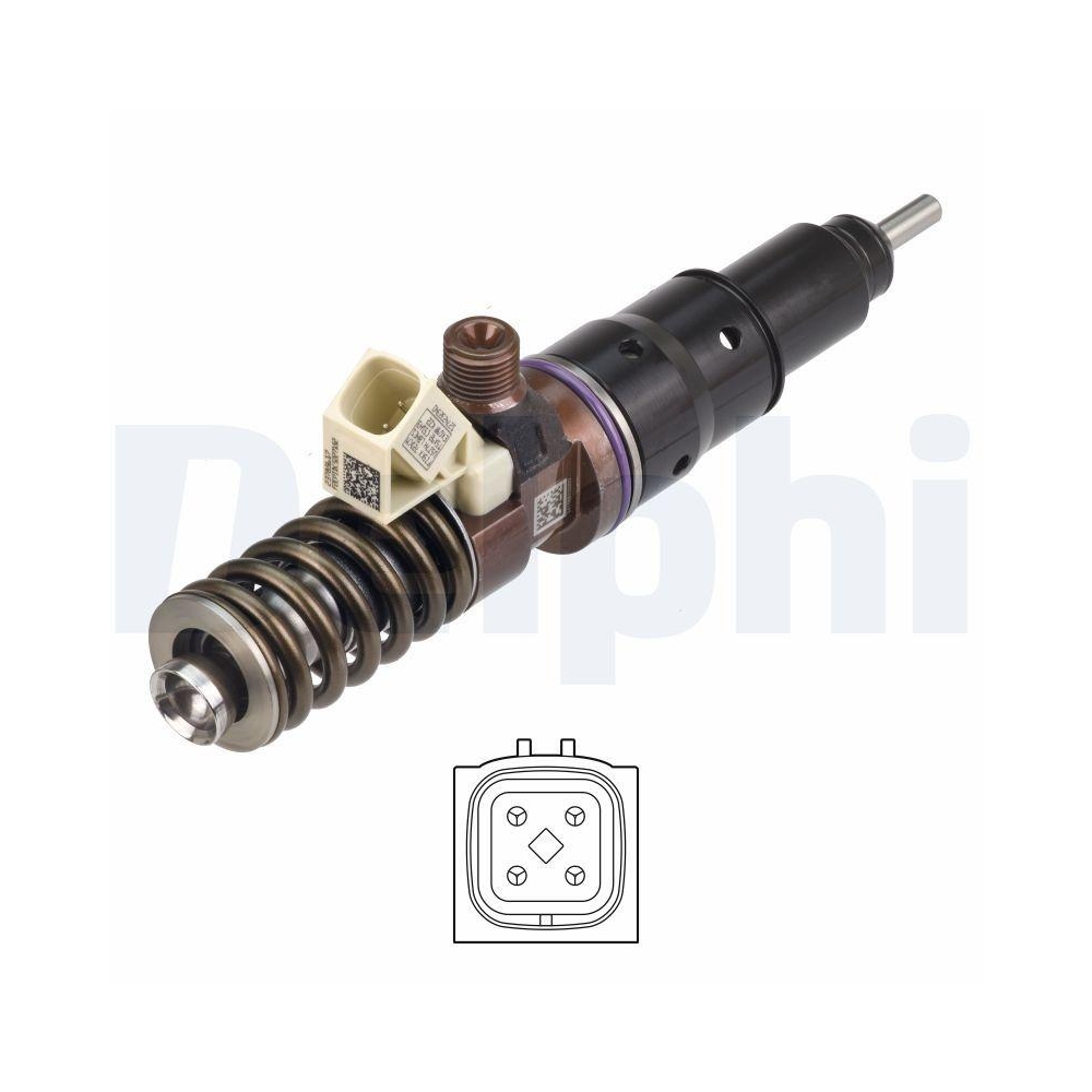 Einspritzventil DELPHI 42019383-12B1 für VOLVO RENAULT TRUCKS