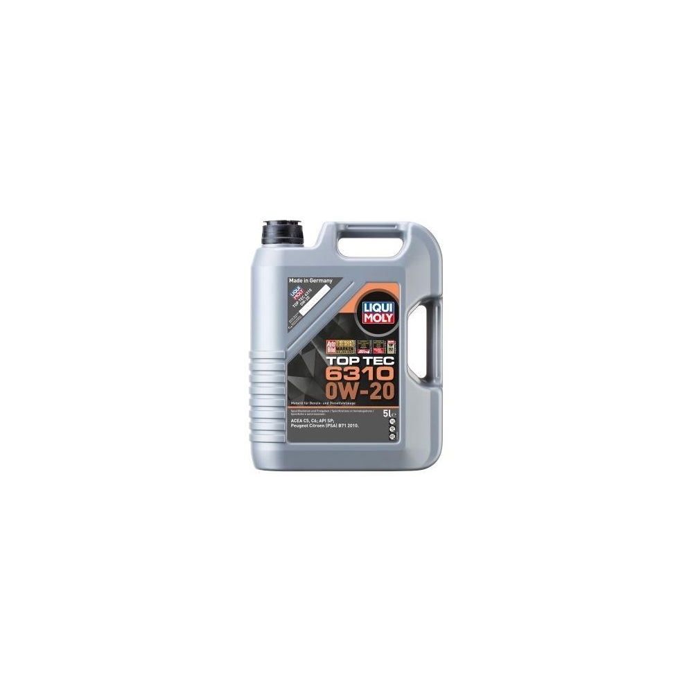 Motoröl LIQUI MOLY 21876 Top Tec 6310 0W-20 für