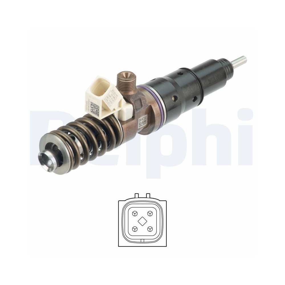 DELPHI 42019396-12B1 Einspritzventil f&uuml;r VOLVO RENAULT TRUCKS