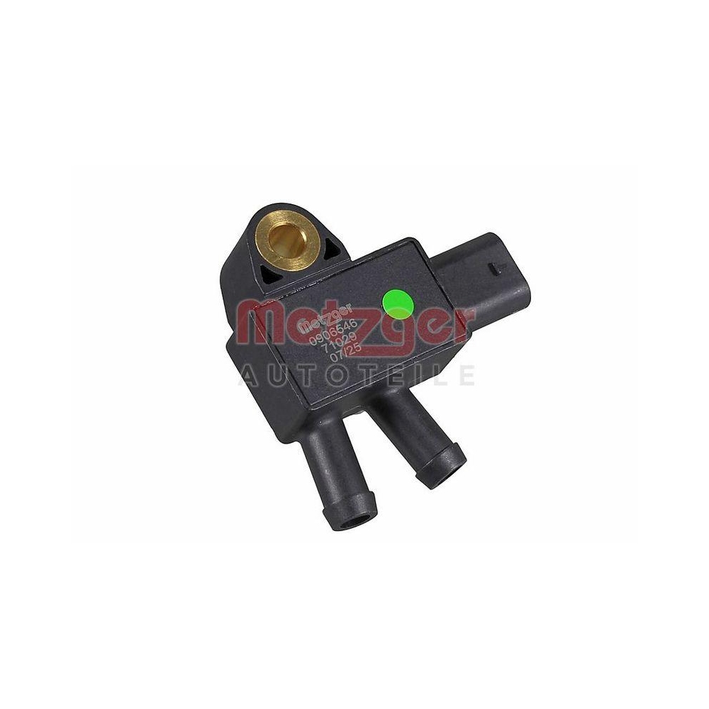 Sensor, Abgasdruck METZGER AUTOTEILE 0906546 GREENPARTS f&uuml;r MERCEDES-BENZ