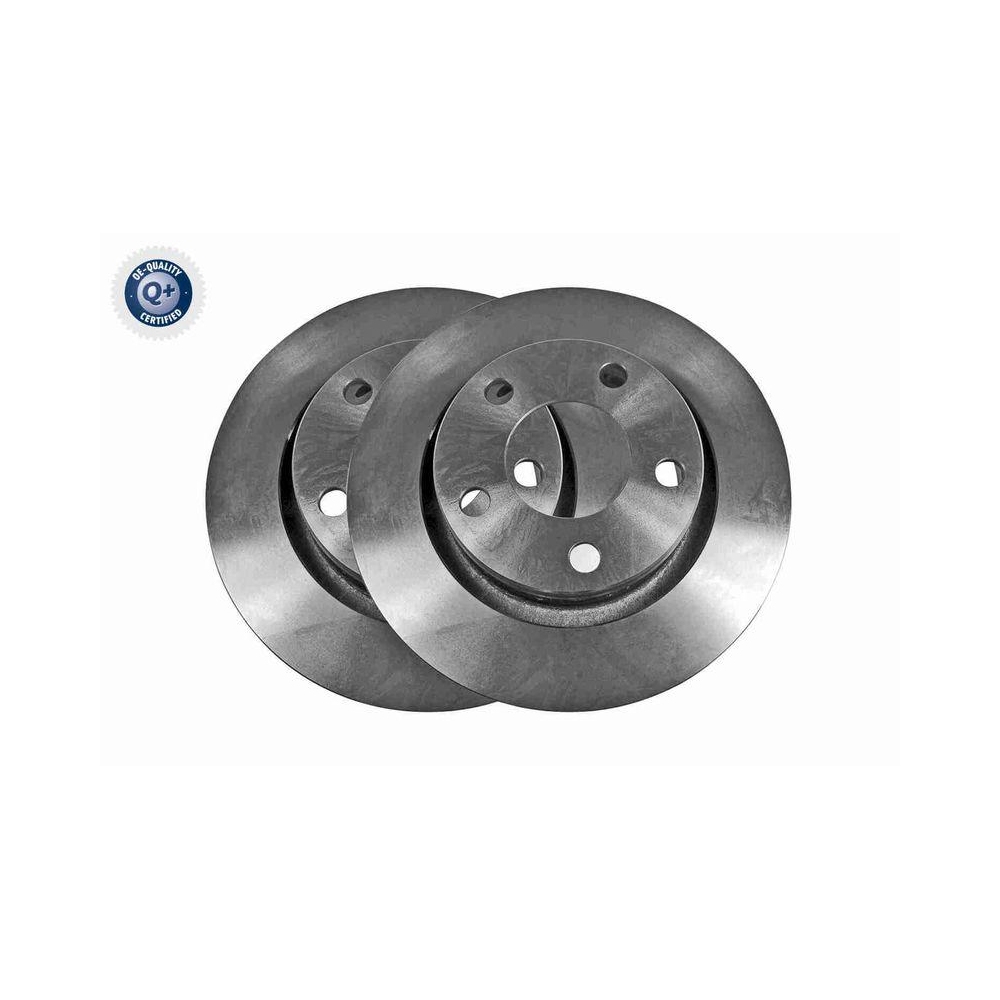 VAICO V10-80109 2 St&uuml;ck Bremsscheiben Q+, Erstausr&uuml;sterqualit&auml;t f&uuml;r AUDI SEAT SKODA VW