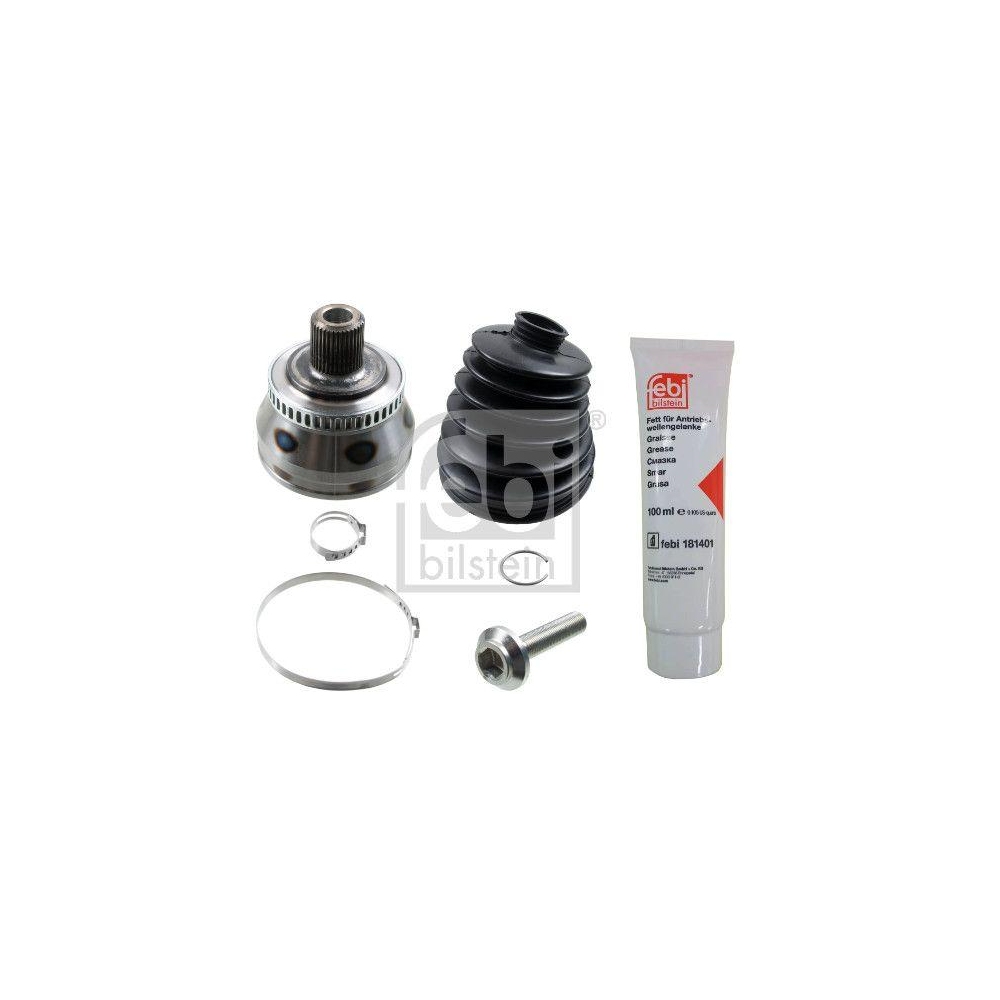 FEBI BILSTEIN Gelenksatz, Antriebswelle 186144 f&uuml;r AUDI, Vorderachse links