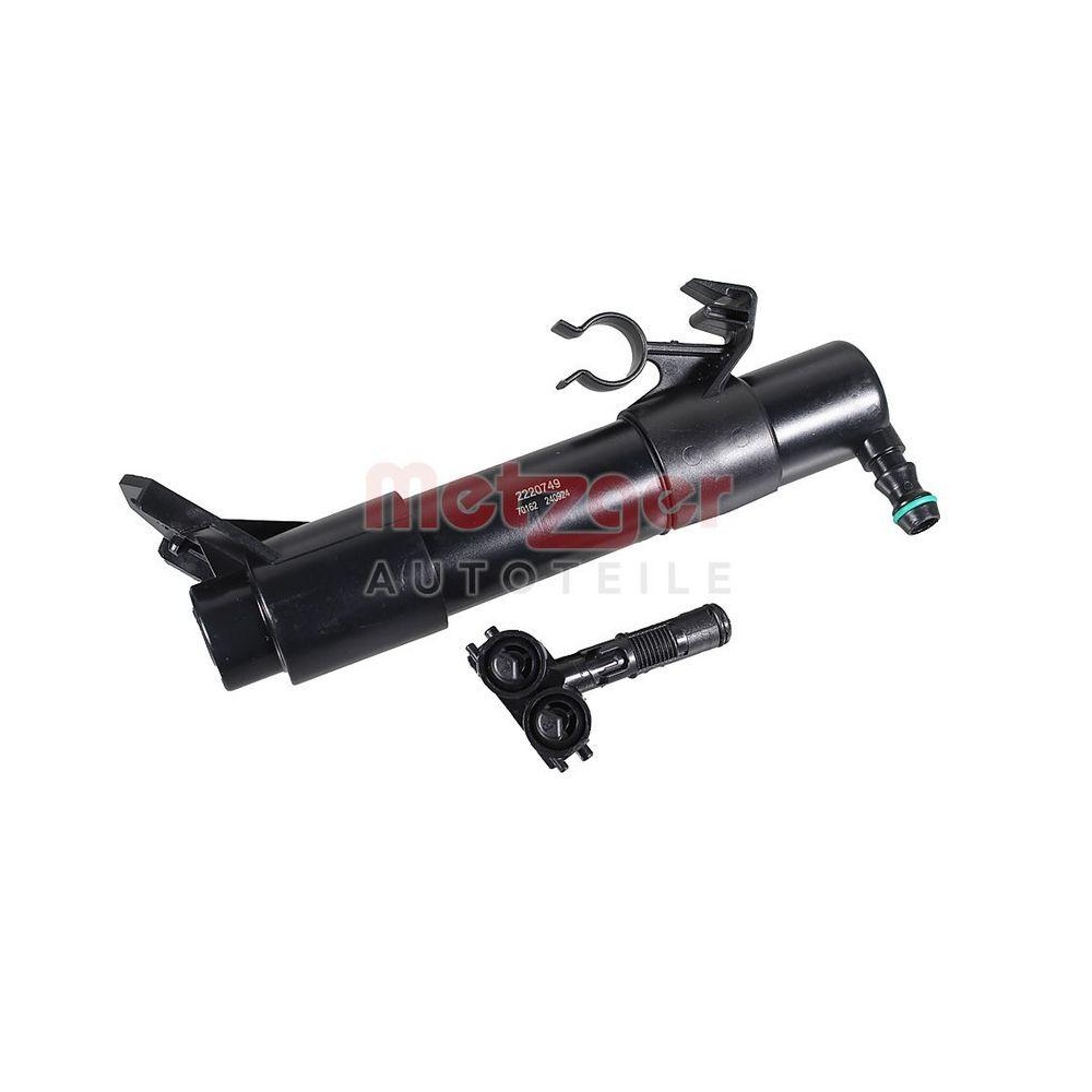 Waschwasserd&uuml;se, Scheinwerferreinigung METZGER 2220749 f&uuml;r VW, vorne links