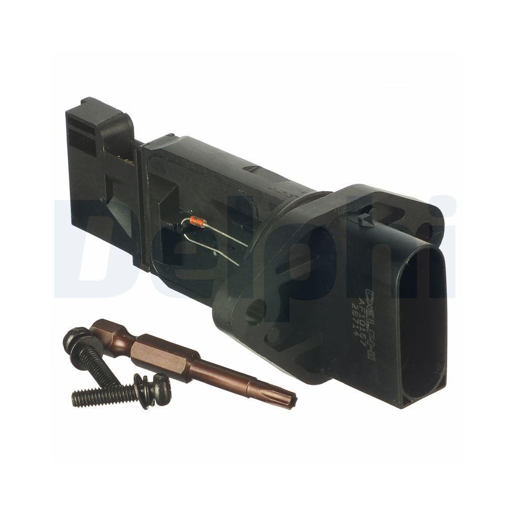 DELPHI AF10167-12B1 Luftmassenmesser f&uuml;r AUDI SEAT SKODA VW VAG HITACHI