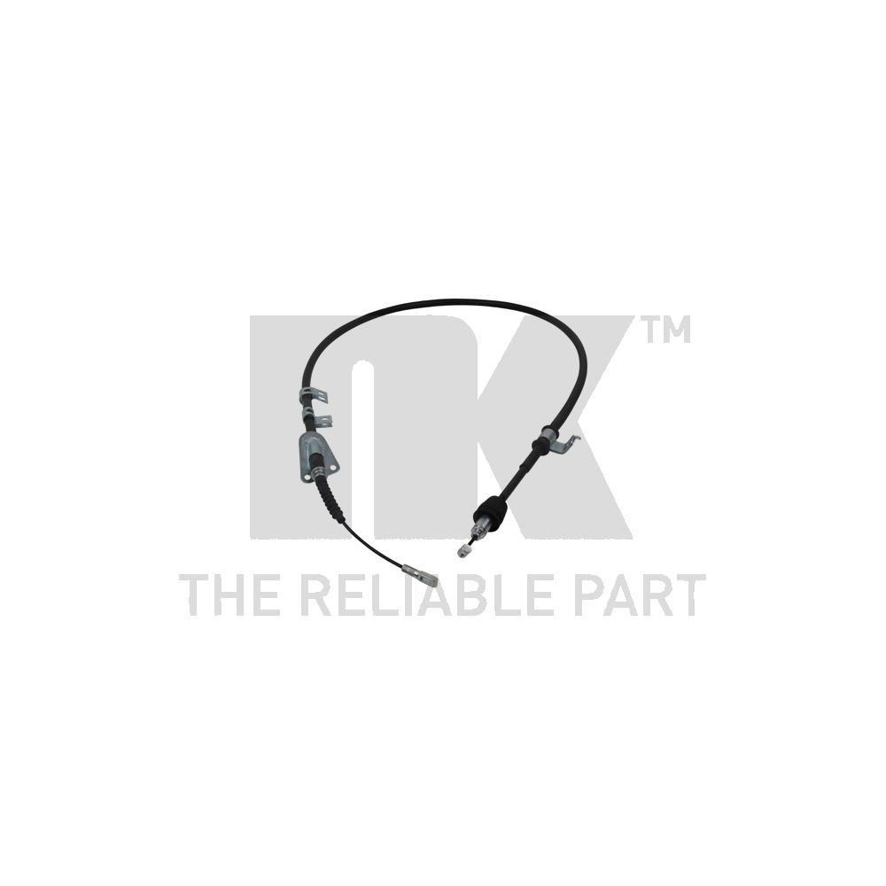 Seilzug, Feststellbremse NK 903534 f&uuml;r HYUNDAI KIA, rechts