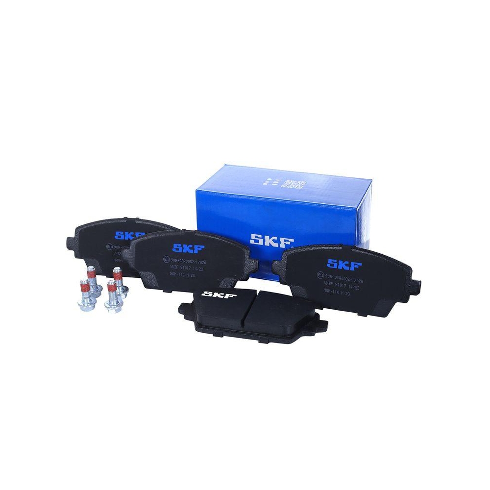 Bremsbelagsatz, Scheibenbremse SKF VKBP 81017 f&uuml;r NISSAN, Vorderachse