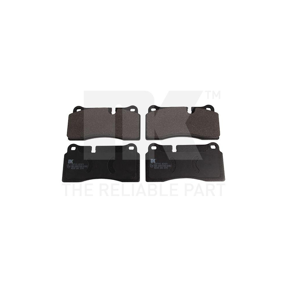 Bremsbelagsatz, Scheibenbremse NK 2247115 f&uuml;r AUDI BMW SEAT SKODA VW