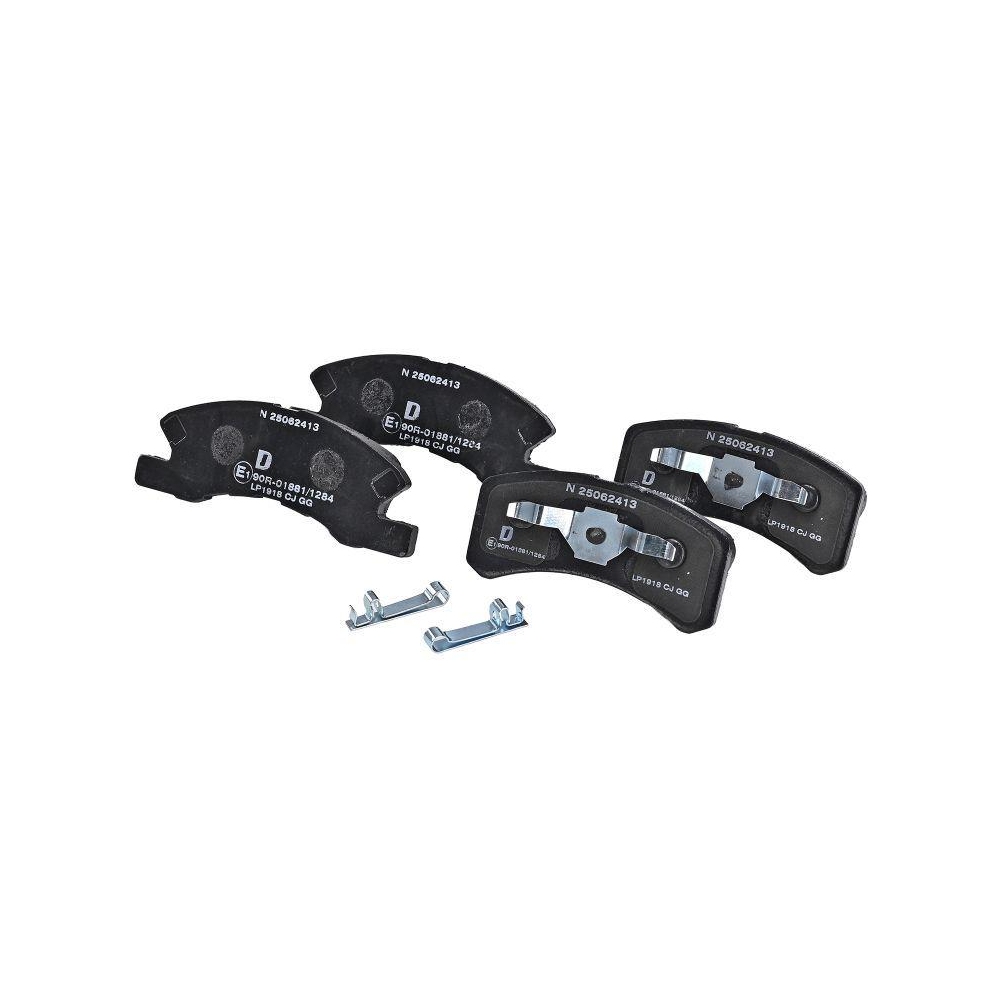 DELPHI LP1918 Bremsbelagsatz, Scheibenbremse f&uuml;r DAIHATSU MITSUBISHI