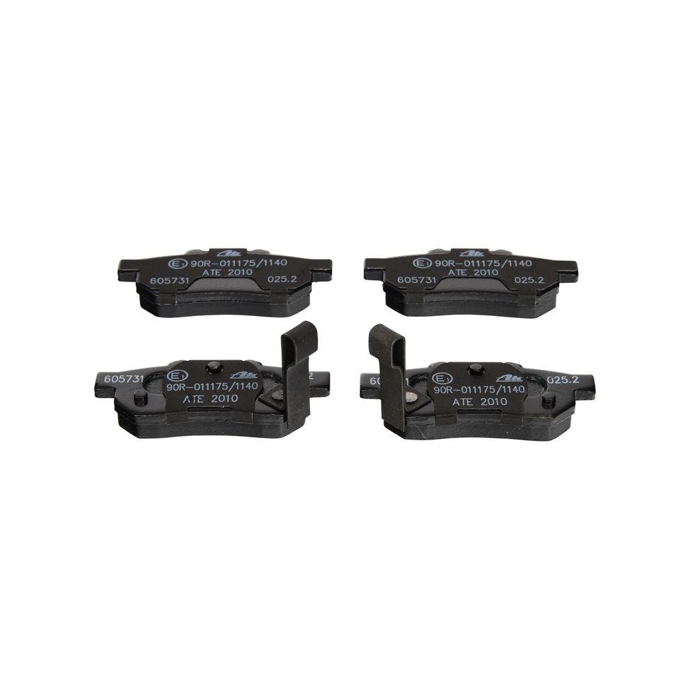 Bremsbelagsatz, Scheibenbremse ATE 13.0460-5731.2 für HONDA, Hinterachse