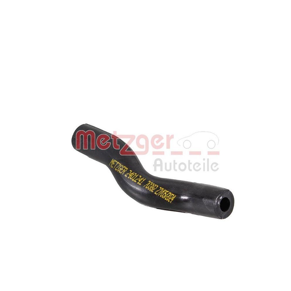 Ladeluftschlauch METZGER 2401241 für NISSAN RENAULT, Ladeluftkühler, links