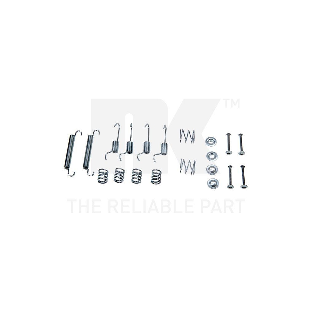 Zubeh&ouml;rsatz, Feststellbremsbacken NK 79350008 f&uuml;r HYUNDAI KIA, Hinterachse