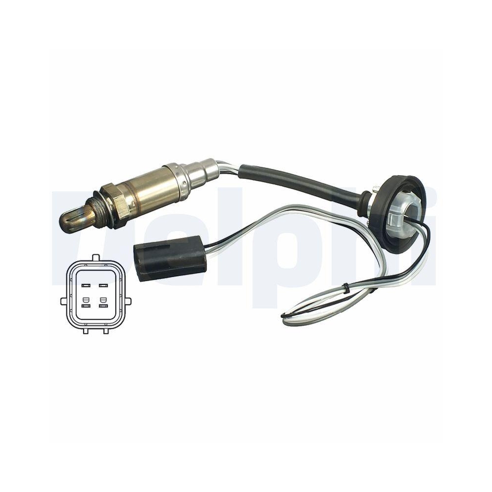 DELPHI ES11108-12B1 Lambdasonde f&uuml;r DAEWOO GENERAL MOTORS, nach Katalysator