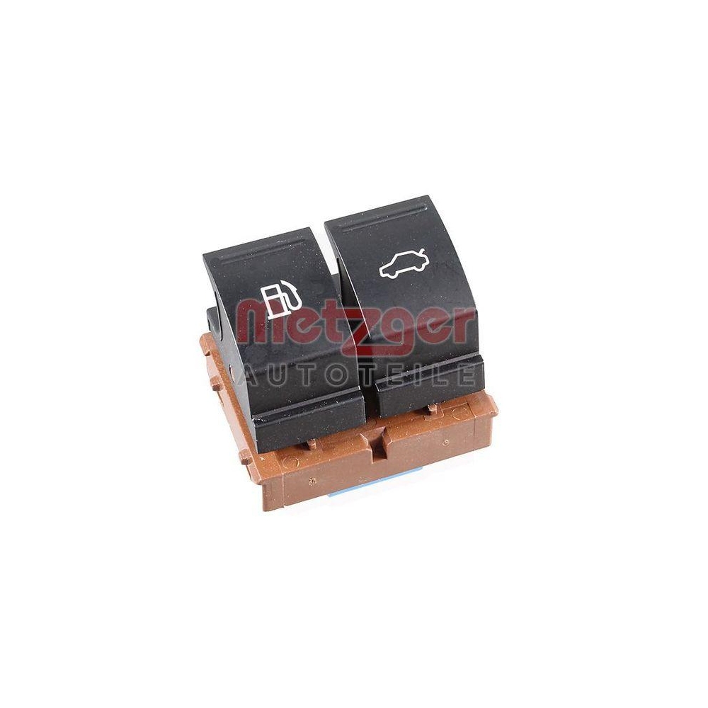 Schalter, Heckklappe METZGER 09161057 für VW, fahrerseitig