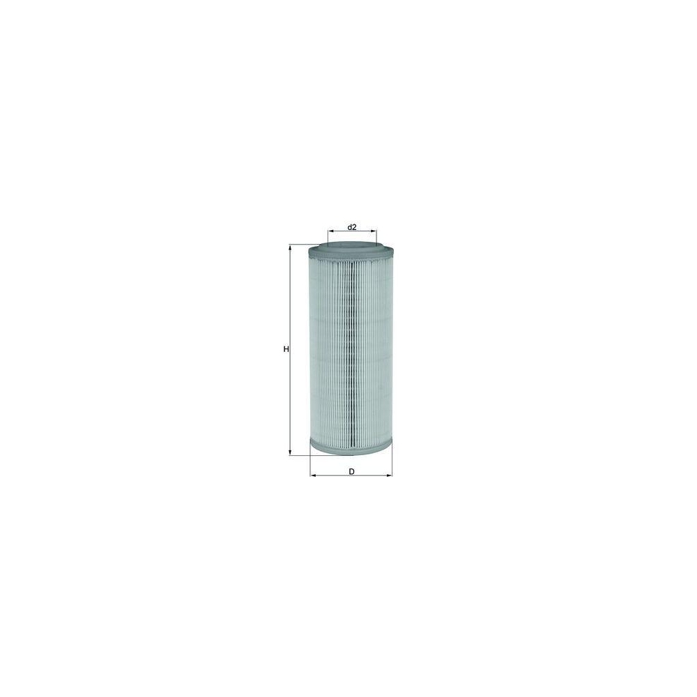 Luftfilter KNECHT LX 2682 f&uuml;r FIAT