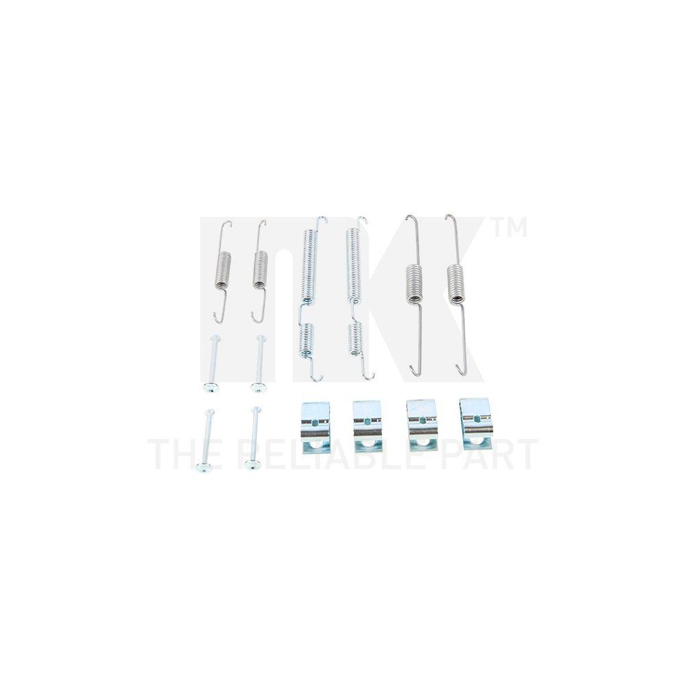 Zubeh&ouml;rsatz, Bremsbacken NK 79350009 f&uuml;r HYUNDAI KIA, Hinterachse