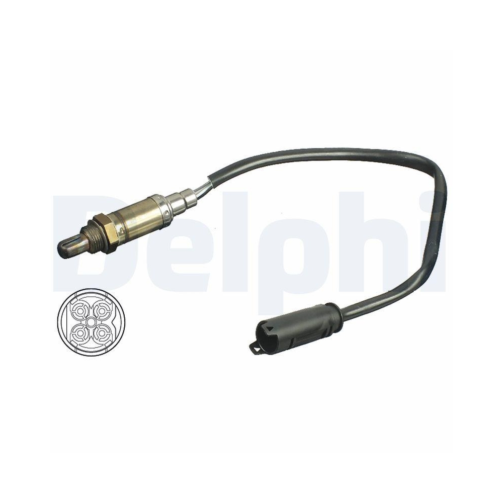 DELPHI ES11110-12B1 Lambdasonde f&uuml;r BMW, links, nach Katalysator, rechts, vorne