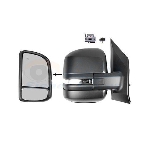 VAN WEZEL 5792818 Au&szlig;enspiegel * HAGUS * f&uuml;r VW, rechts