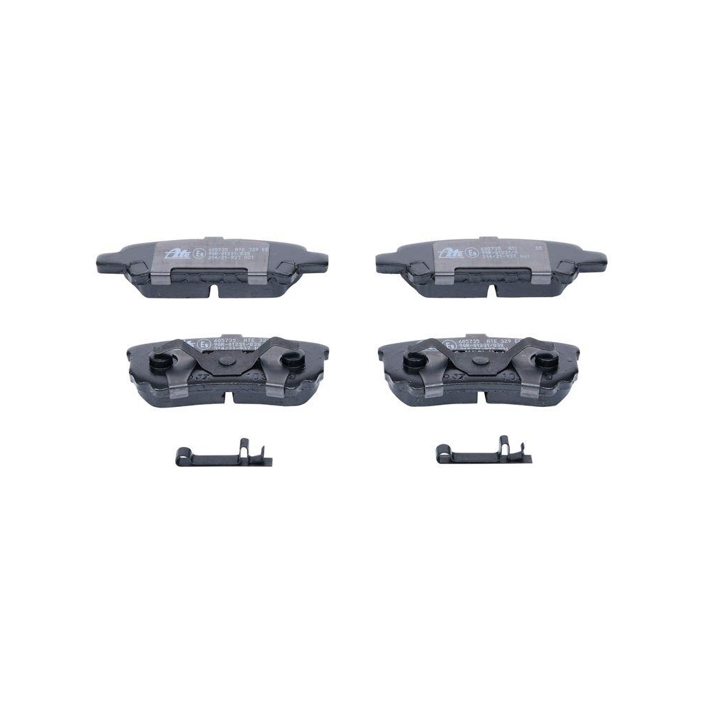 Bremsbelagsatz, Scheibenbremse ATE 13.0460-5735.2 f&uuml;r CHRYSLER MITSUBISHI JEEP