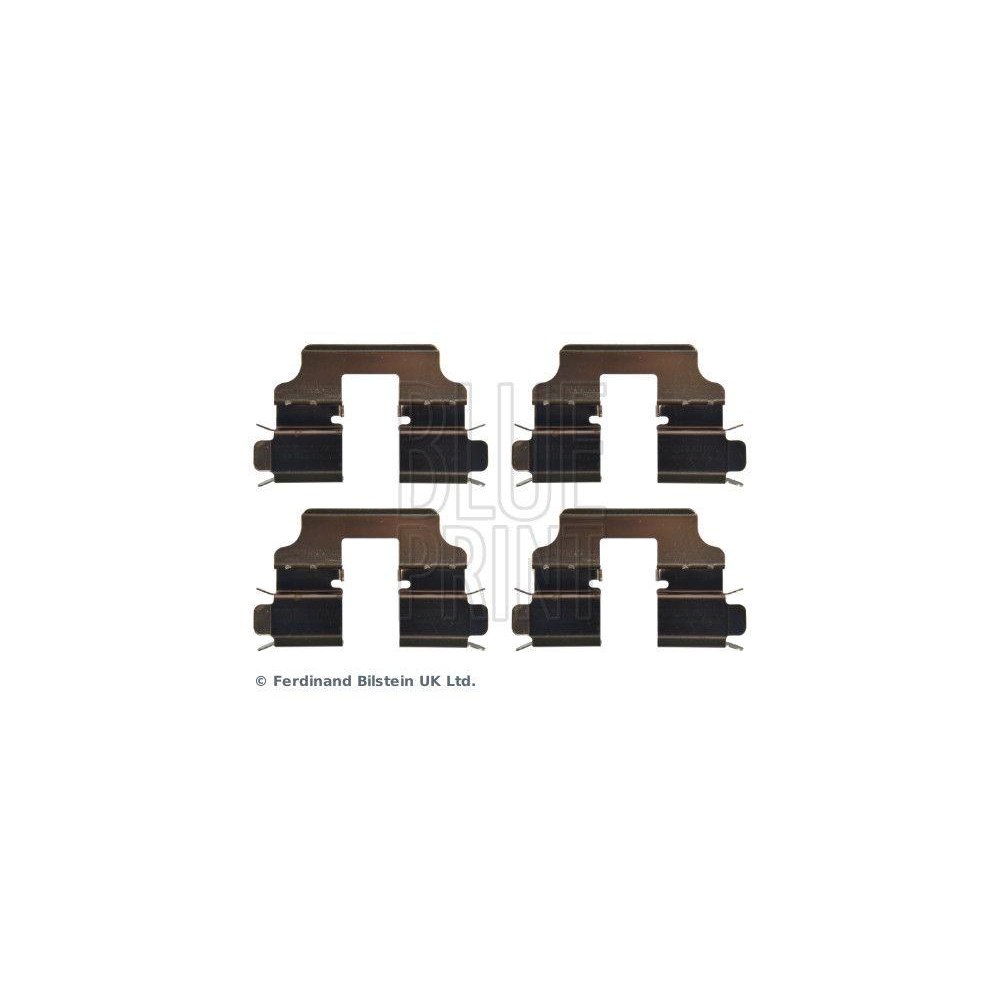 Zubeh&ouml;rsatz, Scheibenbremsbelag BLUE PRINT ADBP480009 f&uuml;r, Hinterachse