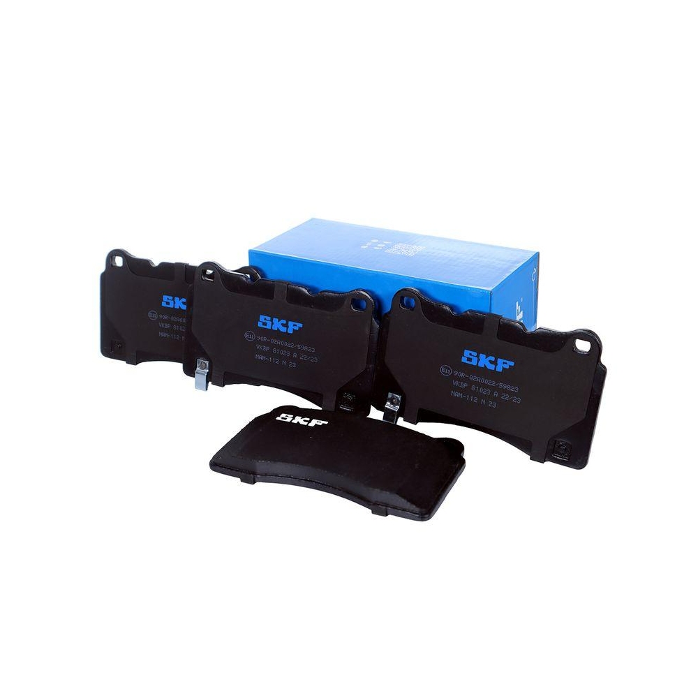 Bremsbelagsatz, Scheibenbremse SKF VKBP 81023 A f&uuml;r HONDA MITSUBISHI SUBARU
