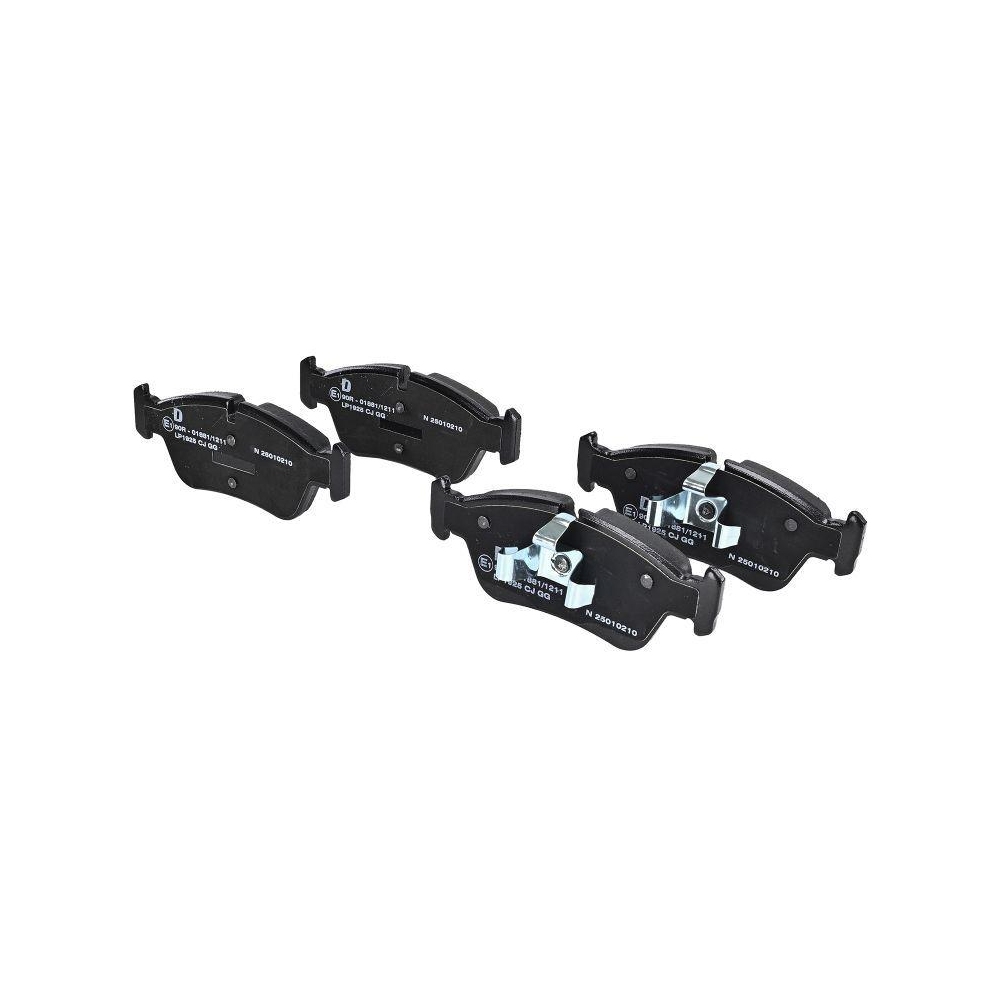 DELPHI LP1925 Bremsbelagsatz, Scheibenbremse f&uuml;r BMW BMW (BRILLIANCE)