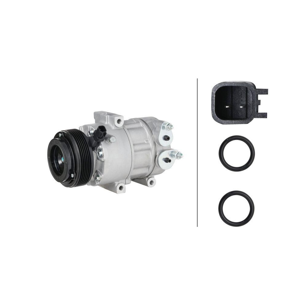 HELLA Kompressor, Klimaanlage 8FK 366 201-271 >>> Easy2Fit <<< f&uuml;r FORD VOLVO