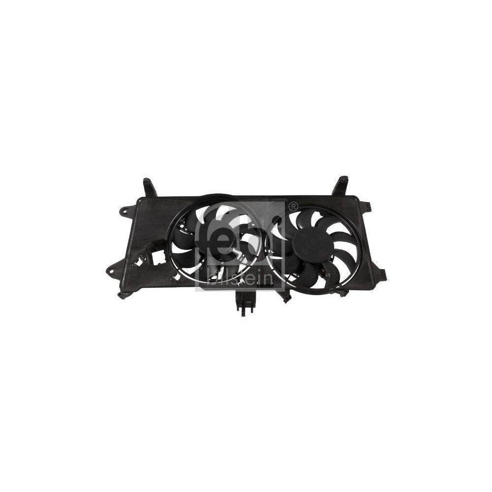 Lüfter, Motorkühlung FEBI BILSTEIN 45900 für FIAT, für Fahrzeuge mit Klimaanlage