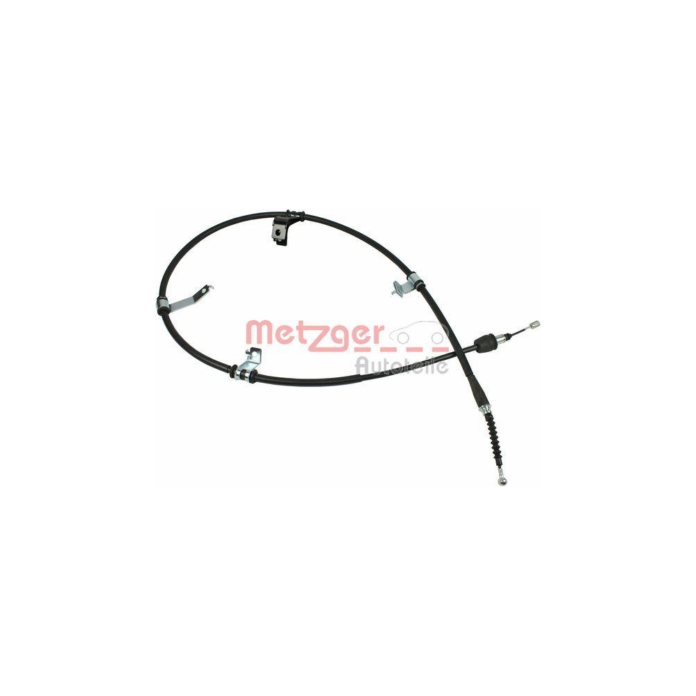 Seilzug, Feststellbremse METZGER 17.2582 f&uuml;r HYUNDAI KIA, hinten rechts