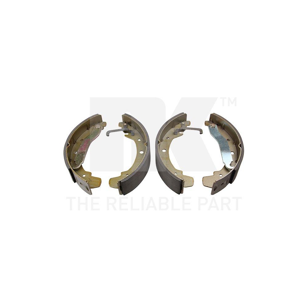 Bremsbackensatz NK 2747295 f&uuml;r AUDI SEAT SKODA VW, Hinterachse