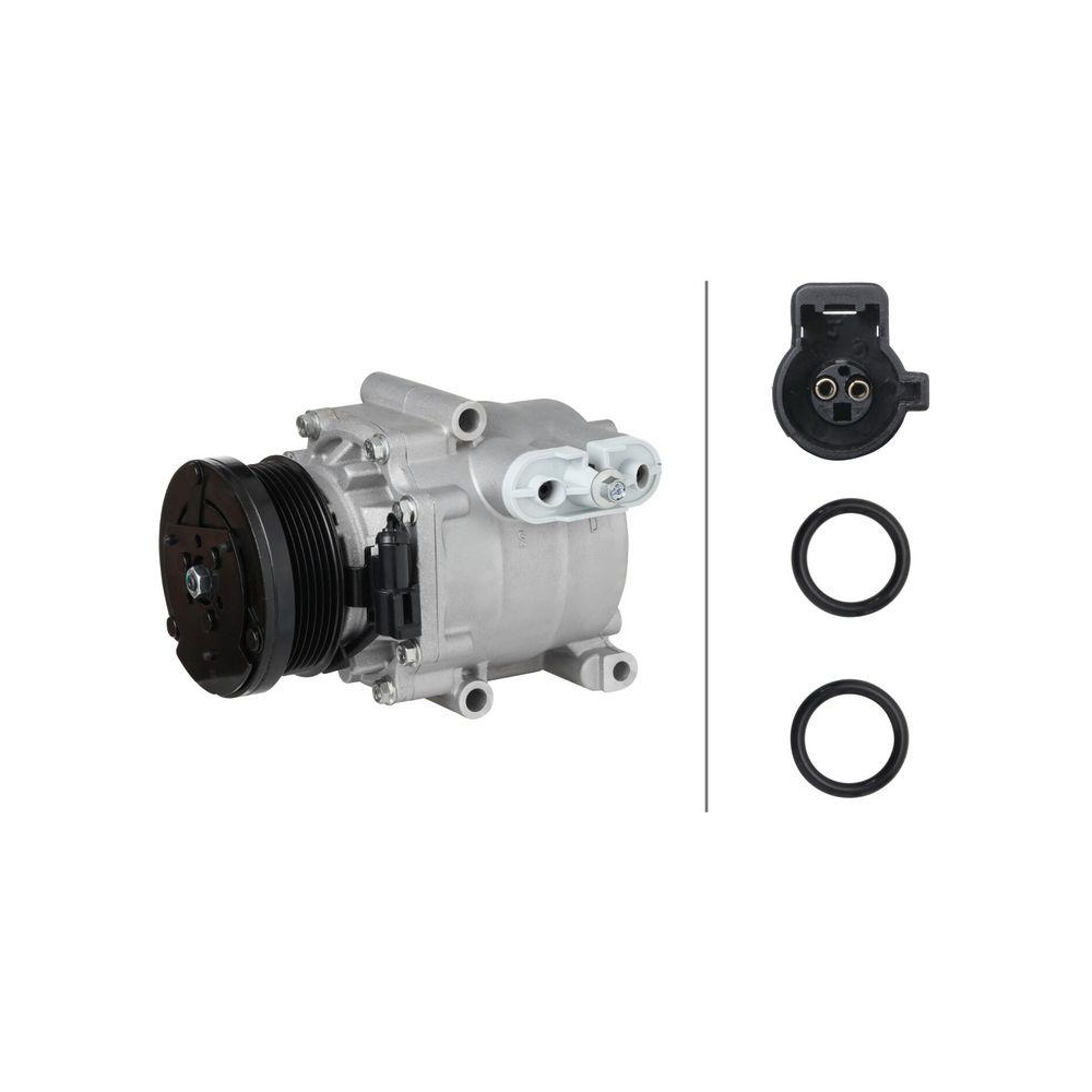 HELLA Kompressor, Klimaanlage 8FK 366 201-281 >>> Easy2Fit <<< f&uuml;r FORD