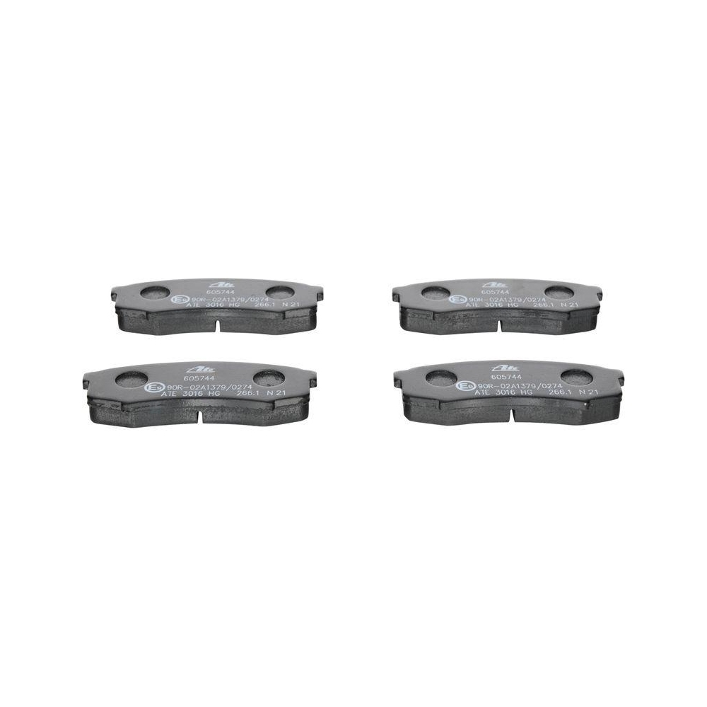 Bremsbelagsatz, Scheibenbremse ATE 13.0460-5744.2 für MITSUBISHI TOYOTA LEXUS