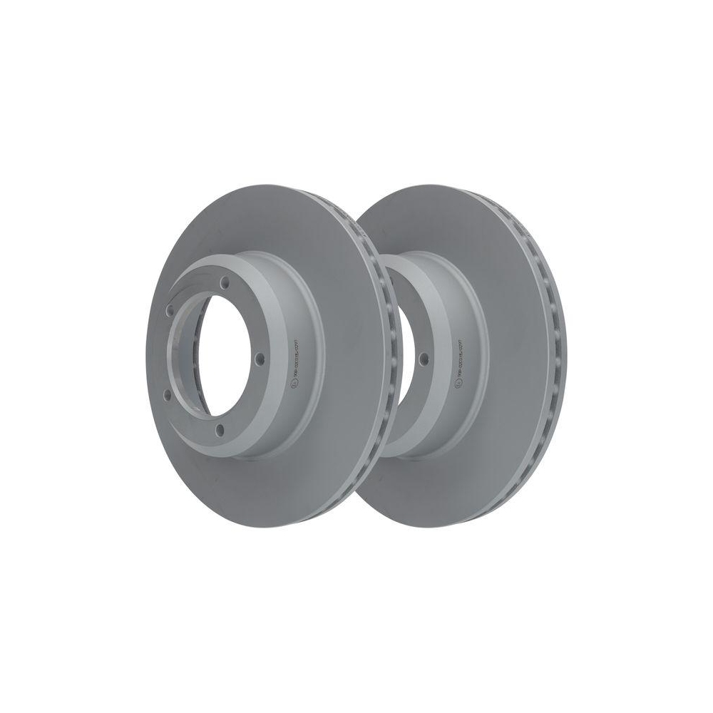 Bremsscheibe ATE 24.0124-0143.1 für LAND ROVER, Vorderachse