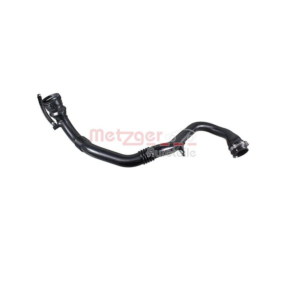 Ladeluftschlauch METZGER 2401246 für RENAULT DACIA, Ladeluftkühler, rechts
