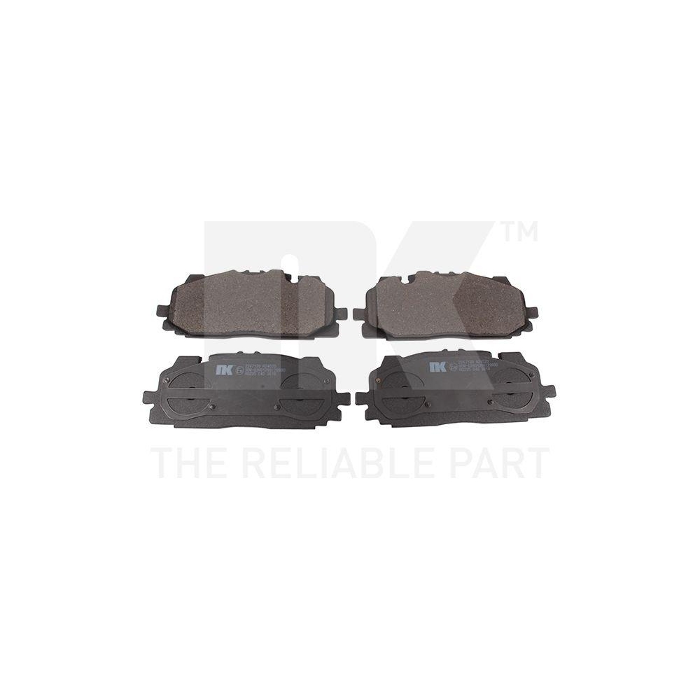Bremsbelagsatz, Scheibenbremse NK 2247139 f&uuml;r AUDI VW CUPRA, Hinterachse