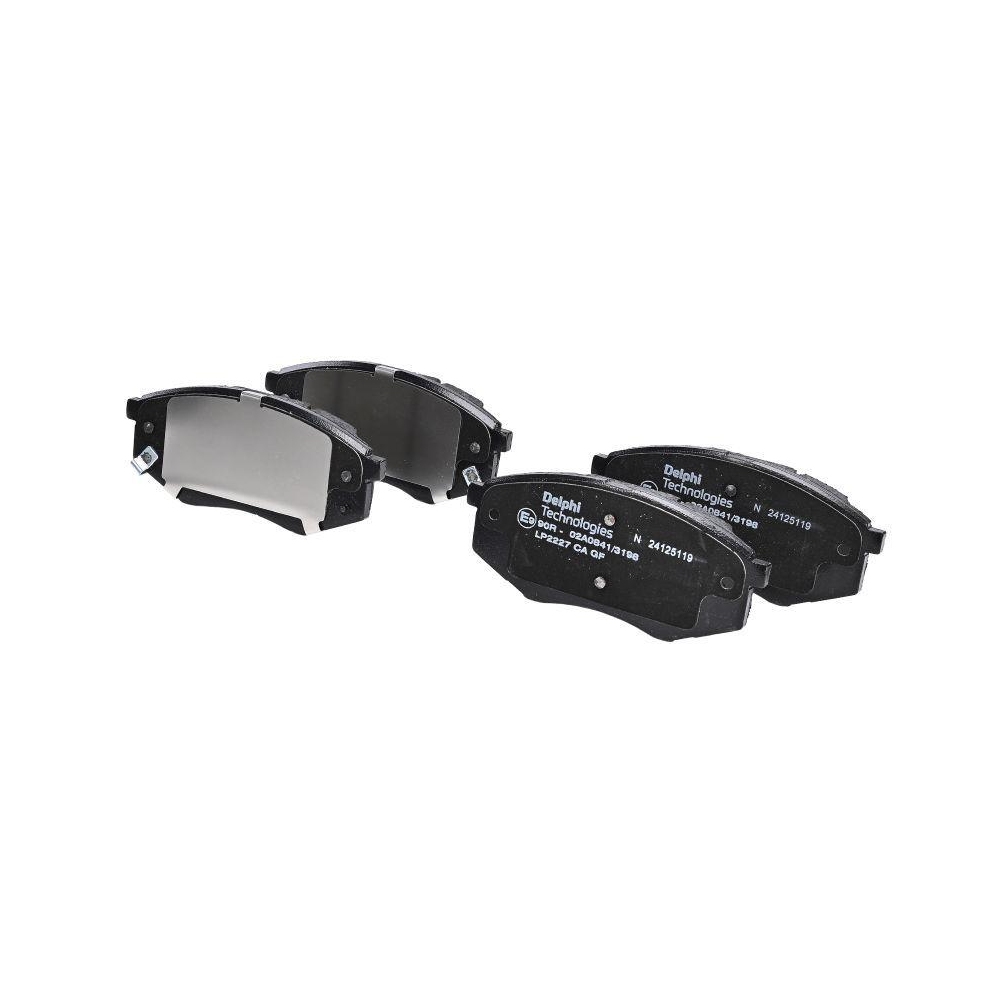 DELPHI LP2227 Bremsbelagsatz, Scheibenbremse f&uuml;r HYUNDAI KIA HYUNDAI (BEIJING)